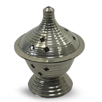 Chrome Incense Burner