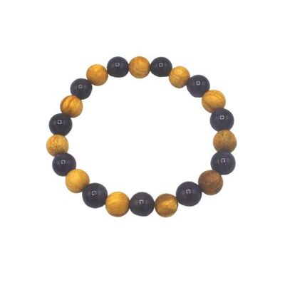 Bracciale Palo Santo e Ametista