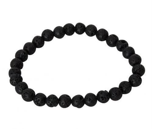 Bracciale Pietra Lavica (6mm)