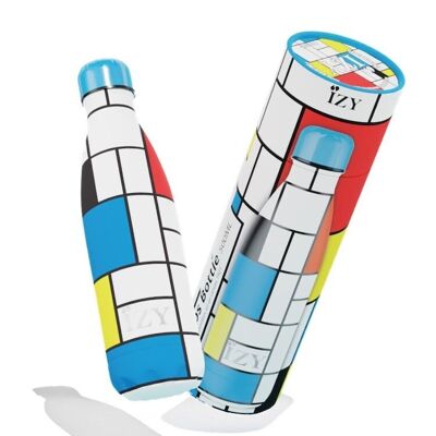 Bottiglia termica Mondrian 500ML e bottiglia per bere / bottiglia d'acqua / thermos / bottiglia / bottiglia isolante / acqua / bottiglia riscaldante