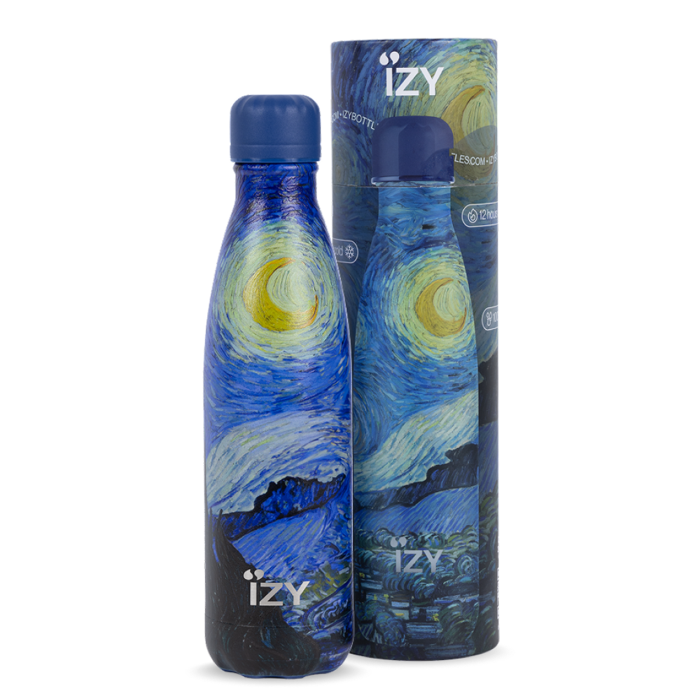 Buy wholesale IZY Thermos Bottle - Skull with a Burning Cigarette