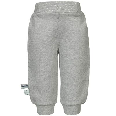 Pantalones orgánicos OrganicEra, gris jaspeado