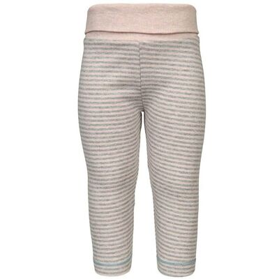 OrganicEra Leggings, Rose Melange Striped