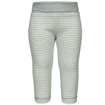 Legging Organic Era, rayé Aqua Melange 1