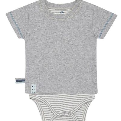 OrganicEra Organic S/S Tshirt Body, Grey Melange