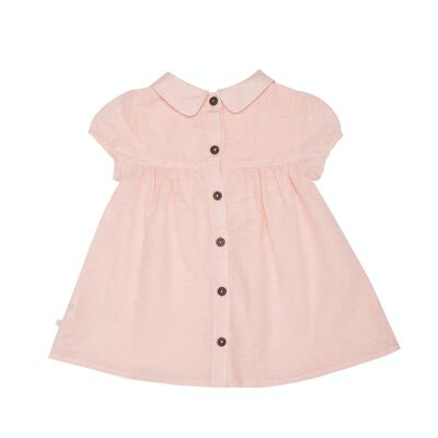 Robe en chanvre biologique OrganicEra, rose