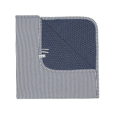 OrganicEra Organic Blanket, Indigo Melange