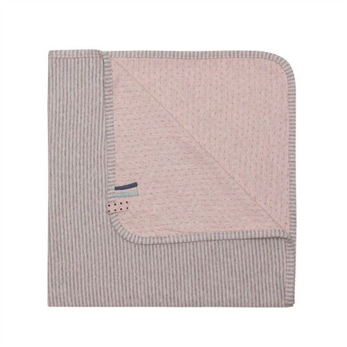 OrganicEra Organic Blanket, Rose Melange