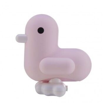 CANARE | LAMPE D'AMBIANCE LED DUCK & HEART ROSE PASTEL DOUX 2