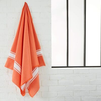 Fouta ricamati personalizzati - Arancione