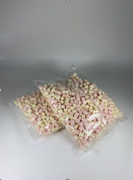 Vegane Mini-Rosa-Weiß-500-g-Packung