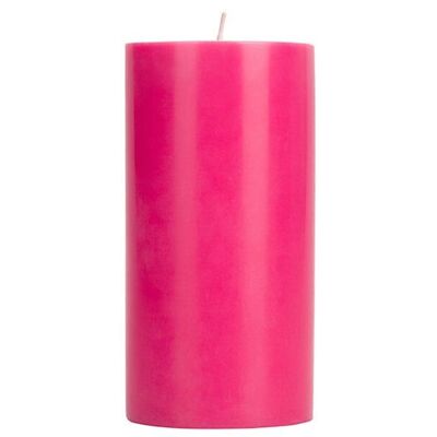 Candela a colonna SOLID Neyron Rose alta 15 cm