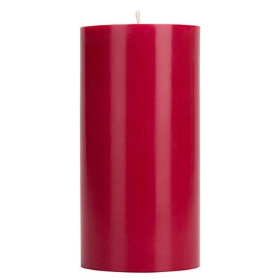 15 cm Tall SOLID Guardsman Red Pillar Candle