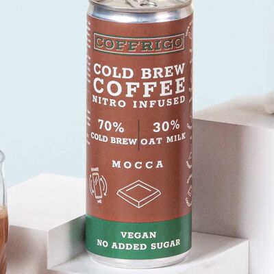 Cold Brew Coffee - OAT MILK MOCCA - Nitro Infused - nur für Kunden außerhalb Deutschlands