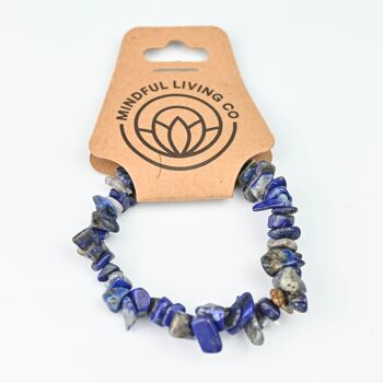 Bracelet Puce Lapis Lazuli 1