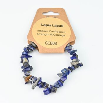 Bracelet Puce Lapis Lazuli 2