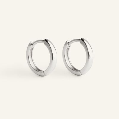 Épona mini hoop earrings - Silver