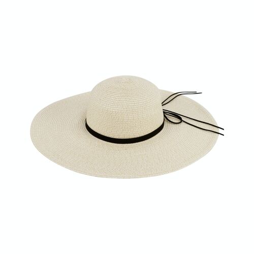 Strohhut für Damen mit Hutband