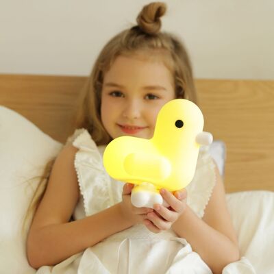 CANAR | DUCK & HEART SOFT PASTEL YELLOW LED MOOD LIGHT
