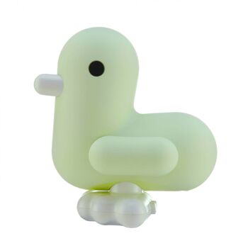 CANARE | LAMPE D'AMBIANCE LED DUCK & HEART PASTEL MENTHE DOUX 2