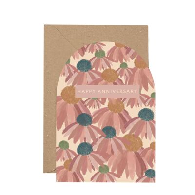 Happy Anniversary' Dahlia card