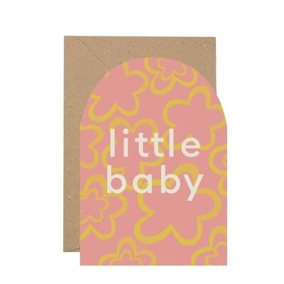 Kleine Baby-Grußkarte