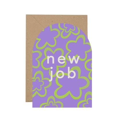 New Job' greetings card