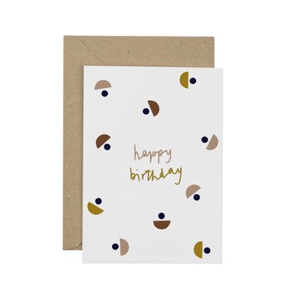 Tarjeta Feliz Cumpleaños Luna