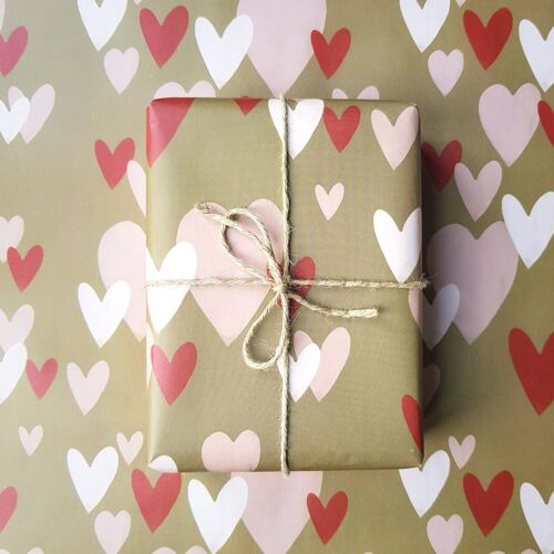 Heart Gift Wrap