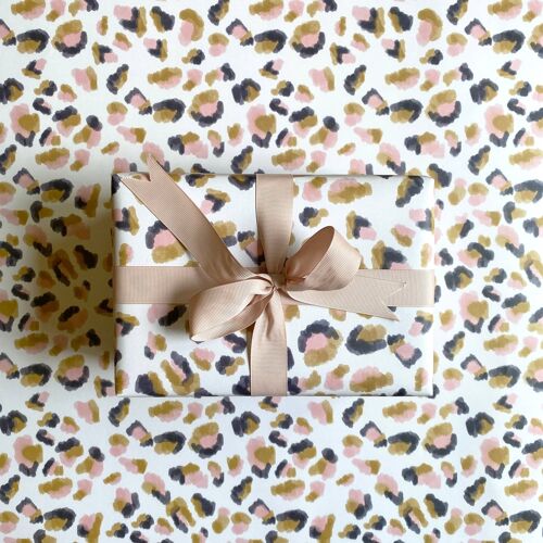 Leopard Print Gift Wrap