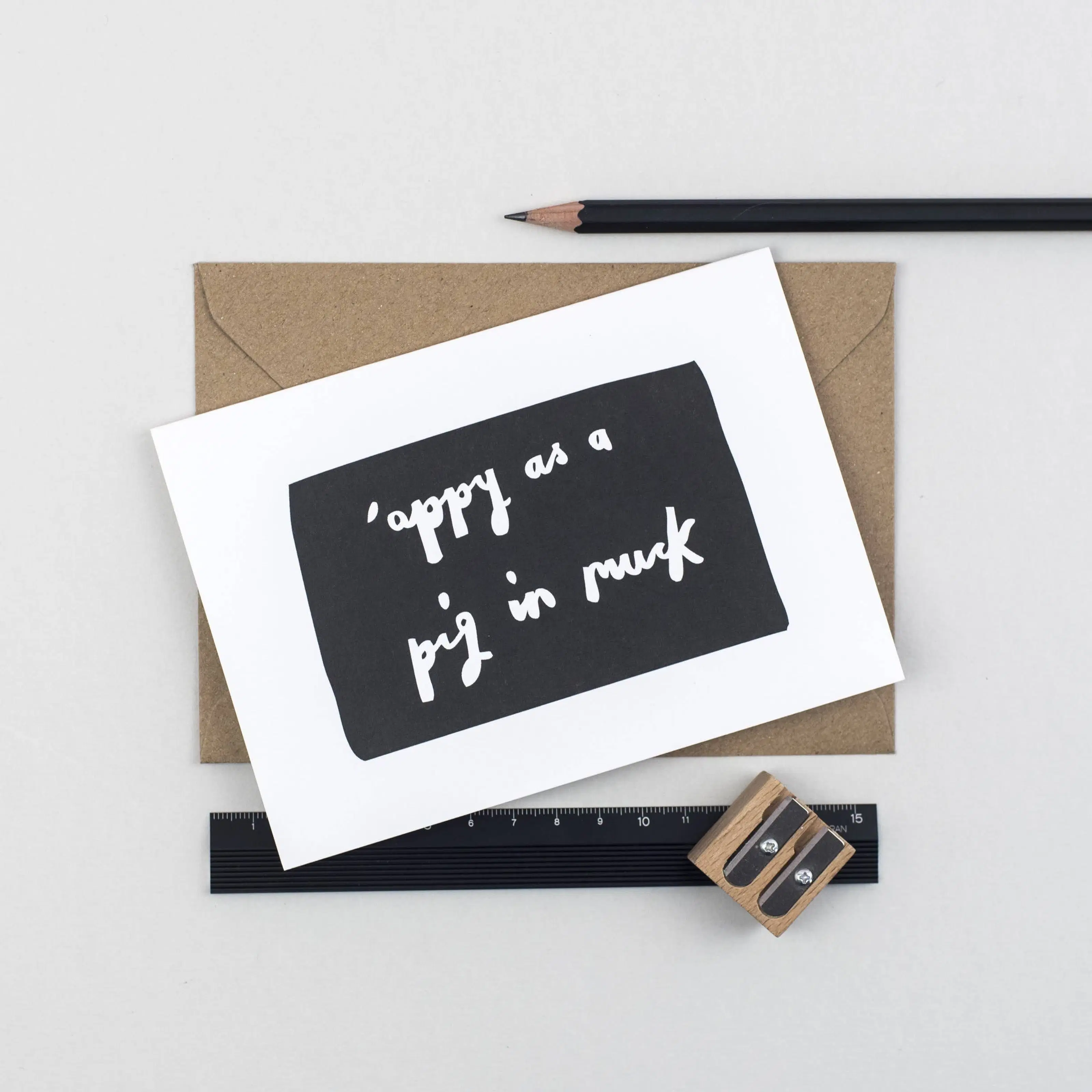 Muck Card Buy wholesale Pig in Muck Greetings Card