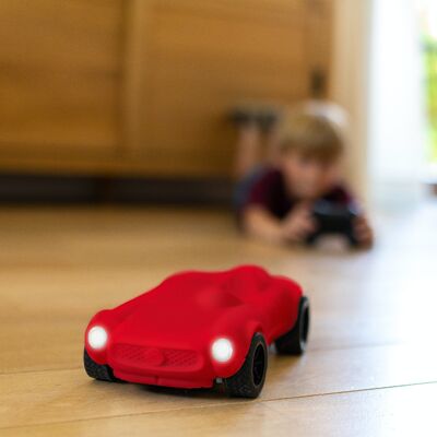 KIDYWOLF | KIDYCAR REMOTE CONTROL CAR WITH LIGHTS | RED