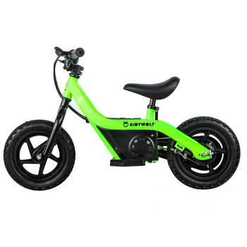 KIDYWOLF | KIDYBIKE VÉLO D'ÉQUILIBRAGE ÉLECTRIQUE POUR ENFANTS | VERT 2