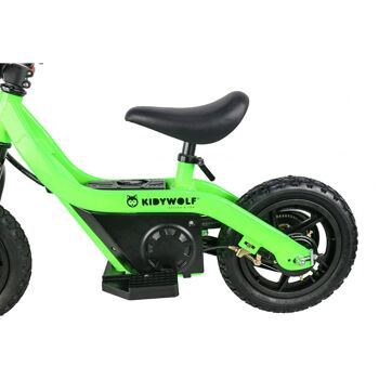 KIDYWOLF | KIDYBIKE VÉLO D'ÉQUILIBRAGE ÉLECTRIQUE POUR ENFANTS | VERT 4