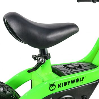 KIDYWOLF | KIDYBIKE VÉLO D'ÉQUILIBRAGE ÉLECTRIQUE POUR ENFANTS | VERT 8