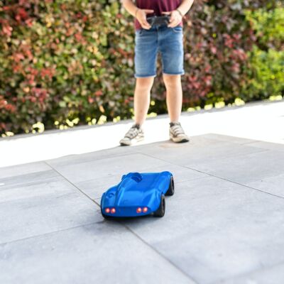 KIDYWOLF | KIDYCAR REMOTE CONTROL CAR WITH LIGHTS | BLUE