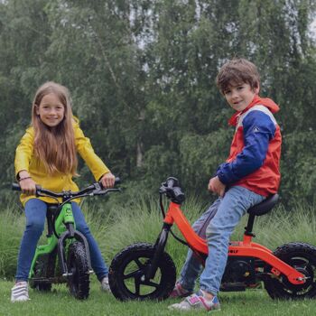 KIDYWOLF | KIDYBIKE VÉLO D'ÉQUILIBRAGE ÉLECTRIQUE POUR ENFANTS | VERT 6