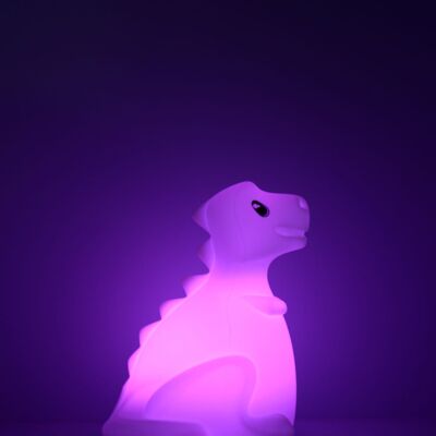 KIDYWOLF | KIDYNIGHT SOFT TOUCH RECHARGEABLE NIGHT LIGHT | DINO