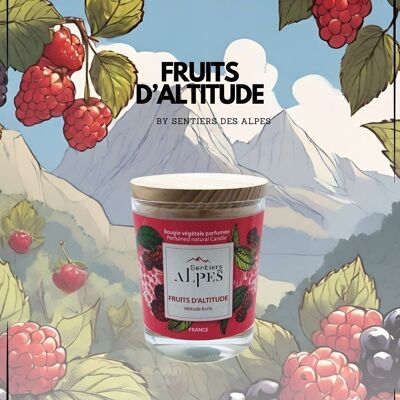 Bougie Parfumée - Fruits d’Altitude