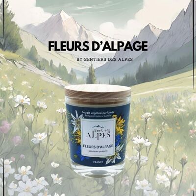 Bougie Parfumée - Fleurs d’Alpage