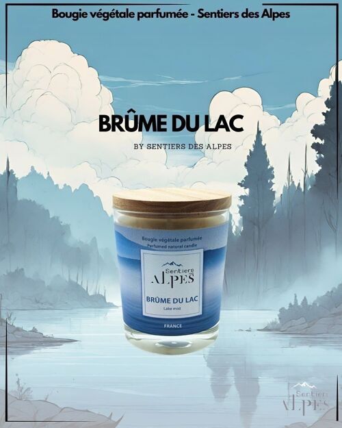 Bougie Parfumée - Brûme du Lac