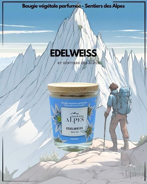 Bougie Parfumée - Edelweiss