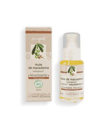 Huile de macadamia certifiée BIO 4