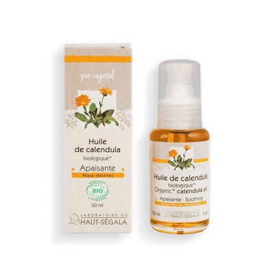 Huile de calendula certifiée BIO