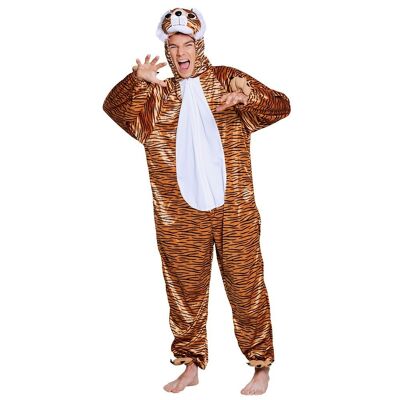 Costume adolescent Tigre peluche-max. 1,65 m