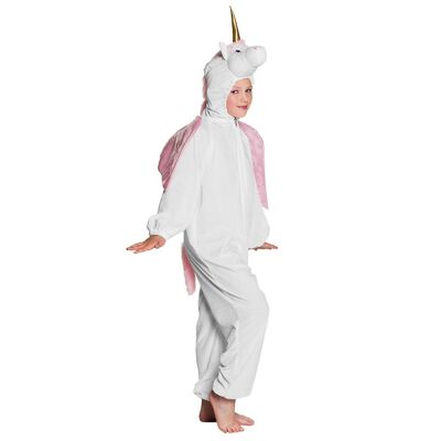 Costume enfant Licorne peluche-max. 1,40 m-Blanc