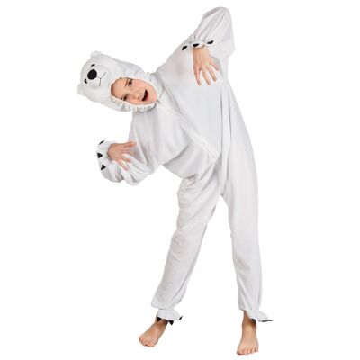 Costume enfant Ours polaire peluche-max. 1,40 m