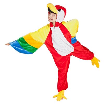 Costume enfant Perroquet peluche-max. 1,40 m
