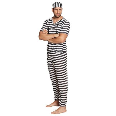 Costume adulte Prisonnier-M/L