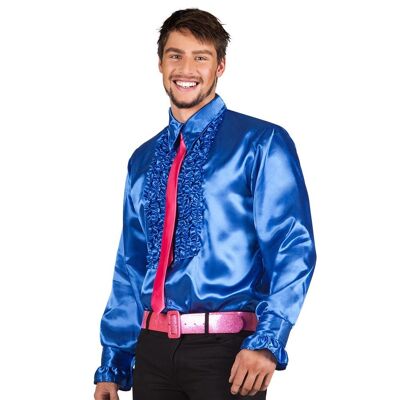 Chemise partie-50/52-Bleu royal